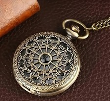 Vintage Steampunk Taschenuhr mit Quarzwerk / Geschenk / Vintage #72