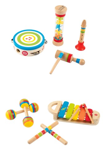 Playtive musikset kinder holz - playtive,