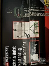 Kettenzug 1000kg 1t 3m