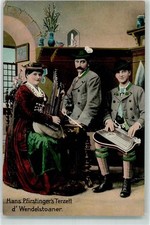 10678120 - Hans Pfirstingers Terzett d Wendelstoaner Tracht Kontragitarre