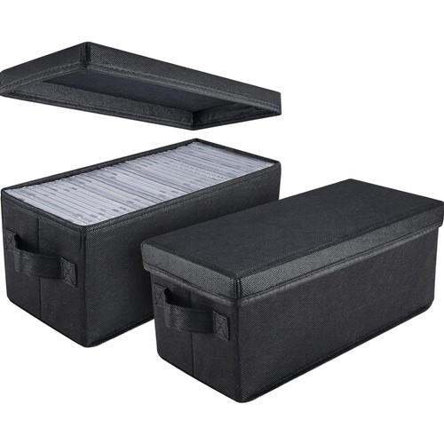 Aufbewahrungsbox schwarz - cd,