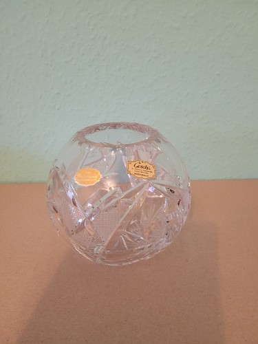 Kleine vase echt bleikristall - vase,