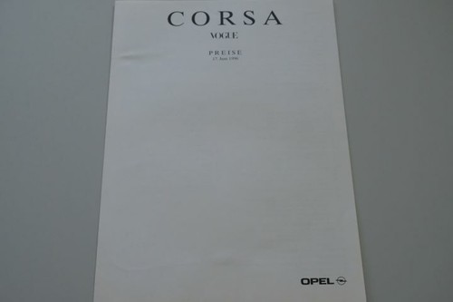 204499 opel corsa vogue - corsa,