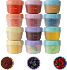 12 Stück kleine Gefrierdosen