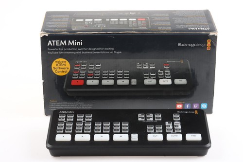 Blackmagic design atem - design, mini