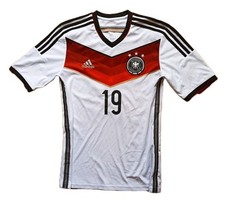 Adidas Mario Götze DFB Deutschland WM 2014 Heim Trikot 3 STERNE Weltmeister S