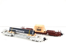 TRIX EXPRESS 2 Schwerlastwagen mit Ladung, Spur H0