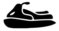Jetski aufkleber sticker auto - aufkleber,