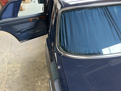 Mercedes w126 blue - w126,