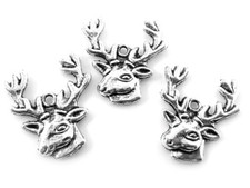 3 Hirsch Anhänger in