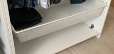Ikea KOMPLEMENT Netzdrahtkorb mit Auszugschiene, weiß, 100cm.x58 cm.x16cm.H 