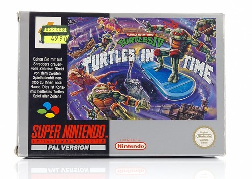 Super nintendo spiel turtles - super, :
