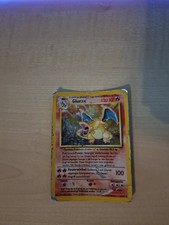 Glurak Pokémon Karte 1999 4/102 Holo Basis Set 1. Edition