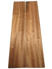 2x Mahagoni Holz Brett