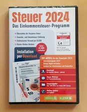 Steuer 2024 Steuerprogramm Aldi Elster Steuersoftware Download NEU+OVP