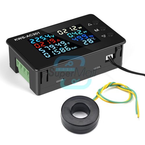 300v kws ac301 wattmeter - ac, 50-300v