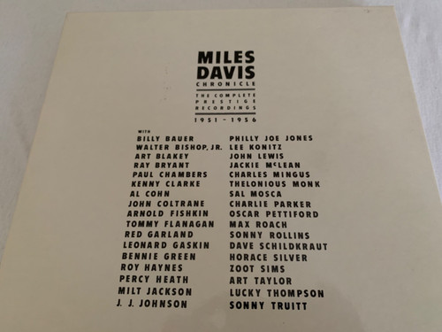 Miles davis chronicle - davis,