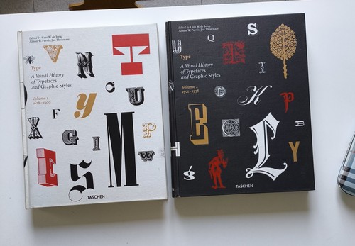 Type visual history of - visual,