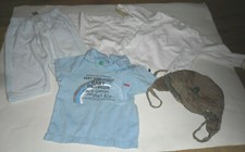 5 teiliges Baby - Bekleidungsset - Hose - Shirts -  Mützen 62/68