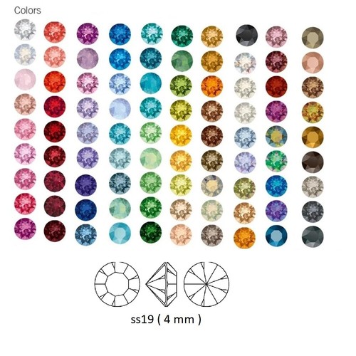 Stk swarovski steine - stk, strass