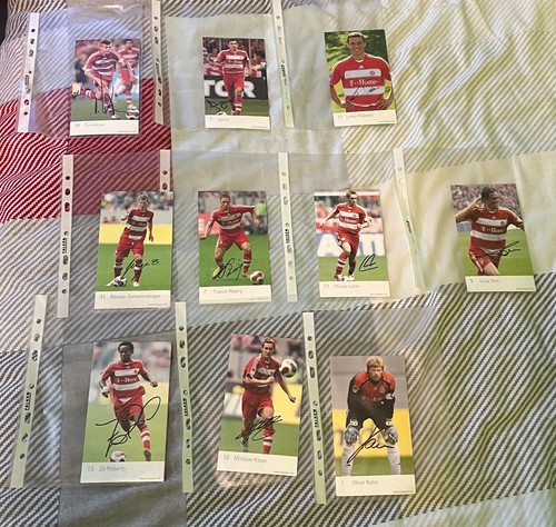 Bayern autogrammkarten - fc,