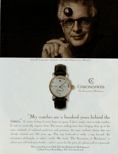 1999 chronoswiss delphis - chronoswiss,