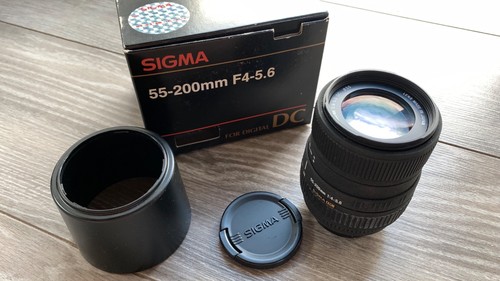 Sigma 200mm 0 5 - 55-200mm, f4.0-5.6
