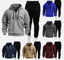 Herren Jogginganzug Trainingsanzug Sportanzug Hoodie Sporthose Hoodie Tracksuit