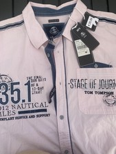 TOM TOMPSON Herrenhemd Kurzarm