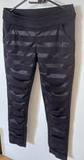 Leggings schwarz Damen Glanz