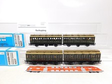 Märklin H0 AC 2x 4207 Abteilwagen OHNE SCHILDER KPEV NEM KK KKK OVP #EG118-1