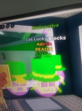 Steal a Brainrot SAB Los Lucky Blocks Admin 1 Mutation Radioactive
