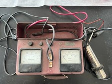 Oldtimer Schließwinkeltester mit Drehzahlmesser und Vakuumtester analog 