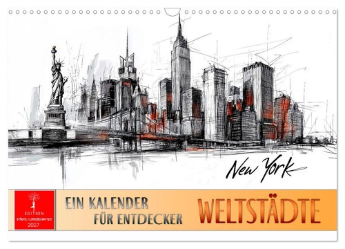 Weltstädte ein kalender - -,