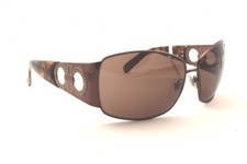 Salvatore Ferragamo Sonnenbrille FE1155B Swarovski Strass Beige unisex Etui OVP