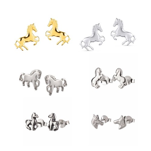 Kinder ohrringe pferd pony - pferd,