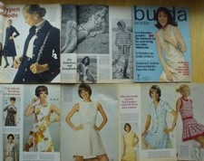 Burda Moden 07/1970 knielange KLEIDER UMSTANDSMODE HÄKELN Bikinis retro 70er