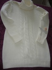 langer Strickpullover