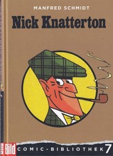 Buch Nick Knatterton von Manfred Schmidt - Bild Comic Bibliothek 7