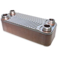 Edelstahl Wärmetauscher 20 Platten 44 kW Plattenwärmetauscher Wärmeüberträger