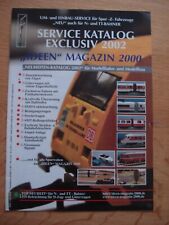 "Ideen" Magazin  Service Katalog Exclusiv 2002 - Modelleisenbahn Spur Z / N / TT