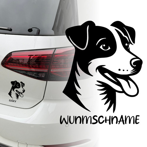 Auto aufkleber jack - aufkleber, russel
