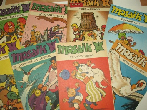 Ddr comic mosaik abrafaxe - ddr,