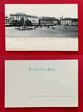 AK LEITMERITZ um 1900 Markt mit Marienstatue und Dominikanerkirche   ( 127137