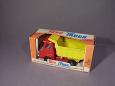 In OVP 70er J. TUFF TRUCK Blechauto 20cm Blechspielzeug LKW Kipper Made in Japan