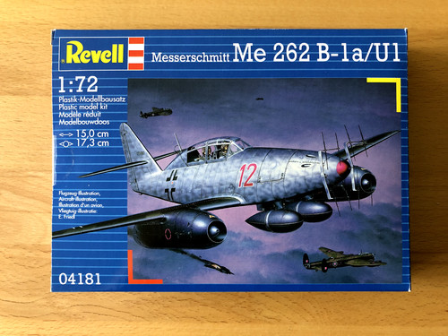 Revell messerschmitt 262 - revell,