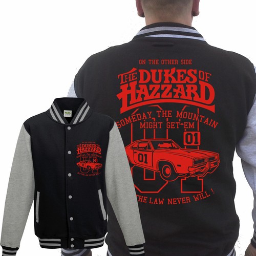 Dukes hazzard collegejacke - hazzard,