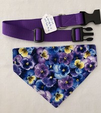 Halsband Mit Halstuch Blumen