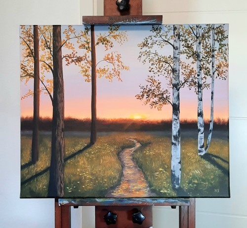 Sonnenuntergang landschaft - sonnenuntergang,