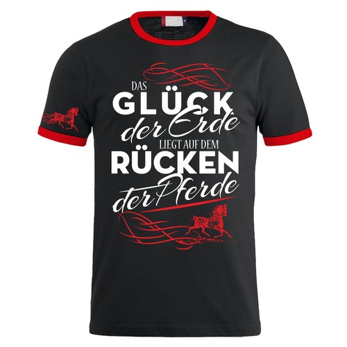 Shirt das glück - t-shirt,